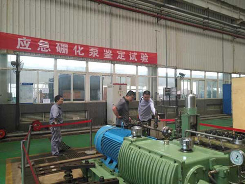 中廣核“華龍一號”示范項目全部核級水泵順利完成鑒定